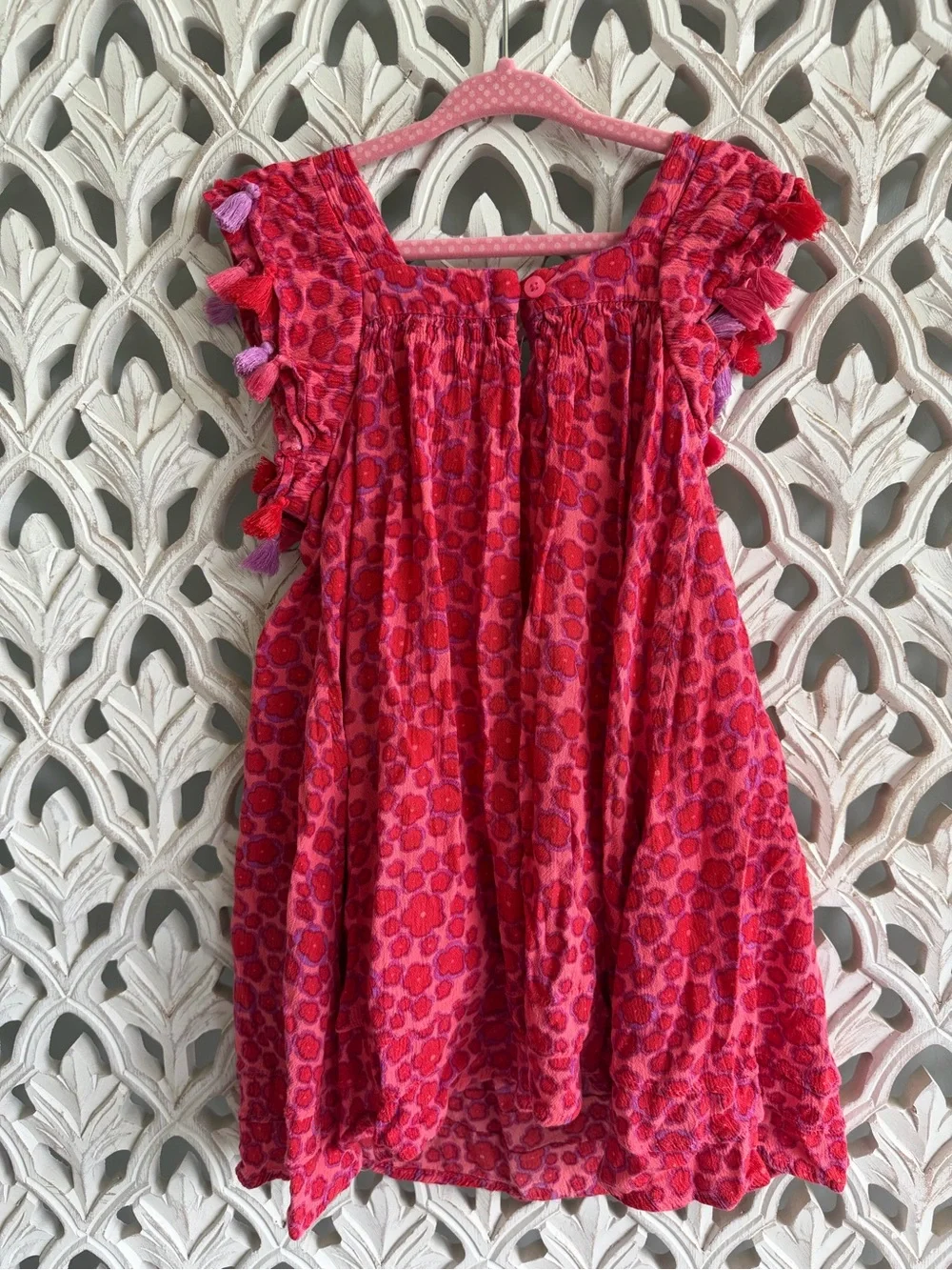 French Connection Tassel Flutter Dress, 3T